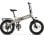 Bicicleta eléctrica Nilox NXEBX10GR plegable 13Ah 36V 70km autonomía aluminio LCD