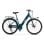 Bicicleta eléctrica Nilox E-Bike Verde 250W 80km LCD batería litio 28" Shimano