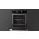 Horno eléctrico Teka HLB 8408 BK 71L Negro integrado con control giratorio