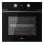 Horno eléctrico Teka HLB 8408 BK 71L Negro integrado con control giratorio