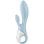 Satisfyer Air Pump Bunny 1 Wiederaufladbarer aufblasbarer Vibrator mit 12 Modi, sicheres Silikon