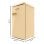 Frigorífico Cecotec Mini Retro 89cm 95L Clase E Gold Con Icebox Tirador Cromado