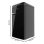 Frigorífico Cecotec Mini Retro 89cm 95L Clase E Negro Icebox Tirador Gold Rose