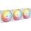 Corsair RS120-R ARGB Pack 3x Ventoinhas de Fluxo Invertido 120mm PWM Brancas