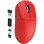 Ratón Ajazz inalámbrico 26000 DPI ultraligero 59g sensor óptico 6 botones rojo