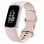 Aktivitätsarmband Fitbit Charge 6 AMOLED GPS NFC Beige Silber 7 Tage Herzfrequenzsensor Stressmanagement