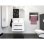 Toallero eléctrico Purline NTW-08 aluminio negro 100W pantalla LED bajo consumo