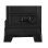 Chimenea eléctrica Purline CHE-100 retro negra 1500W control mecánico 35x22x46cm