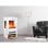 Chimenea eléctrica Purline CHE-720 W 1800W WiFi Triple cristal LED Almacenaje