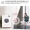 LG W4X1085NWH Lavasecadora Carga Frontal 8/5kg 1400rpm A/E Vapor Steam Wi-Fi 6 Motion Blanca