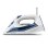 Plancha Taurus 3200W Azul Blanco Golpe Vapor 200g/min Calentamiento Rápido Suela Cerámica