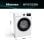Lavadora Hisense WF1G7021BW 7kg Carga Frontal 1200rpm Clase B Blanca Vapor 99.9%
