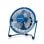 Ventilateur de table Orbegozo PW 1026 8 W USB bleu 10 cm en métal