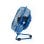 Ventilateur de table Orbegozo PW 1026 8 W USB bleu 10 cm en métal