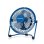 Ventoinha de Sobremesa Orbegozo PW 1026 8W 10cm USB Azul Metálica Silenciosa