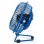 Ventoinha de Sobremesa Orbegozo PW 1026 8W 10cm USB Azul Metálica Silenciosa