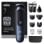 Recortadora Braun AIO7540 Negro/Azul 14 longitudes 120min Resistente al Agua 11 Accesorios