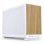 Caja PC Lian-Li A4-H2O microATX/micro-ITX Acero Blanca/Madera USB-C 26,3L