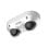 Caméra Hikvision DS-2CD6D52G0-IHS 10 MP, double capteur, 2,8 mm PoE, audio bidirectionnel, IP67, IK10