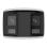 Cámara IP Hikvision DS-2CD1T67G2HP-LIUF/SRB 6MPx PoE 2.8mm 180° Color 24/7 Audio AI