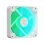 Ventilateur supplémentaire APNX FP1-Q 120 PWM ARGB-WT 120 mm avec contrôle dynamique et ARGB