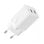 Baseus GAN5 Pro Caricabatterie rapido USB-C doppio da 40 W con protezione avanzata, bianco