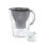 Jarra Brita Marella 2.4L Negra con 3 Filtros Maxtra Pro, Indicador Digital