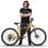 Bicicleta eléctrica EMotorad T-Rex Air 29” 250W 65km LCD Shimano Suspensión Disco