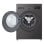 Máquina de Lavar Roupa LG Série 100 F4A10S8NDK Carga Frontal 8 kg 1400 rpm A Grafite