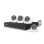 Foscam FNA108E-T4-2T 8MP PoE Videoüberwachungsset 4 HDD-Kameras 2TB IP66 Alarm 110dB