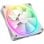 NZXT F120 RGB DUO 120 mm Blanc Refroidissement par air Anneaux RGB PWM Silencieux