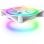 NZXT F120 RGB DUO 120 mm Blanc Refroidissement par air Anneaux RGB PWM Silencieux