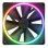 Ventilateur supplémentaire synchronisable NZXT F140 RGB Duo 140 mm PWM 20 LED RGB noir
