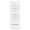 Ventilador de techo Orbegozo CP 126105 Blanco 105cm 3 Aspas 40W 6 Velocidades LED