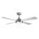 Ventilador de Techo Orbegozo CP 129120 Motor DC 4 Aspas 6 Velocidades LED 24W Plata