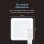 Ksix Stellar Plus Plafón Smartled, Cuadrado, Altavoz, Rgbic + Cct, 49x49x7,5cm, 4450 Lm, 35w, App Tuya, Blanco