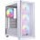 Torre Einarex PULSE P600 RGB White ATX Panel Vidrio/Malla 3x Ventilador 120mm