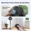 Ventilador de Pé Levoit LEVP0029EUN Ventilador de Circulação de Pedestal 30 W Preto