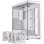 Torre Einarex Prisma S700 RGB White Cristal Templado, Soporte 9 Ventiladores, ATX, Midi Tower
