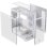 Torre Einarex Prisma S700 RGB White Cristal Templado, Soporte 9 Ventiladores, ATX, Midi Tower