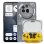 Nothing Pack Phone (3a) Pro Smartphone 12/256GB Gris + Auriculares Bluetooth Ear (a) Amarillos