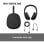 Sony WH-1000XM6 Auscultadores Sem Fios Bluetooth Noise Cancelling Hi-Res Audio Prateados
