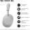 Sony WH-1000XM6 Auscultadores Sem Fios Bluetooth Noise Cancelling Hi-Res Audio Prateados