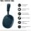 Casque Bluetooth Sony WH-1000XM6 à réduction de bruit, audio haute résolution, bleu nuit