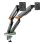 Soporte de Mesa Gaming Aisens DT38TSRRGB-349 RGB Giratorio Inclinable 17-38? 16kg