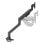 Suporte de mesa Aisens DT57TSR-307 com mola a gás, giratório/inclinável até 57 polegadas e 27 kg
