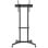 Soporte de suelo Aisens FT70TE-333 acero negro, ruedas, inclinable, para TV 37-70” hasta 45kg