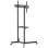 Soporte de suelo Aisens FT70TE-333 acero negro, ruedas, inclinable, para TV 37-70” hasta 45kg