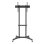 Soporte de suelo Aisens FT70TE-333 acero negro, ruedas, inclinable, para TV 37-70” hasta 45kg