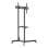 Soporte de suelo Aisens FT70TE-333 acero negro, ruedas, inclinable, para TV 37-70” hasta 45kg